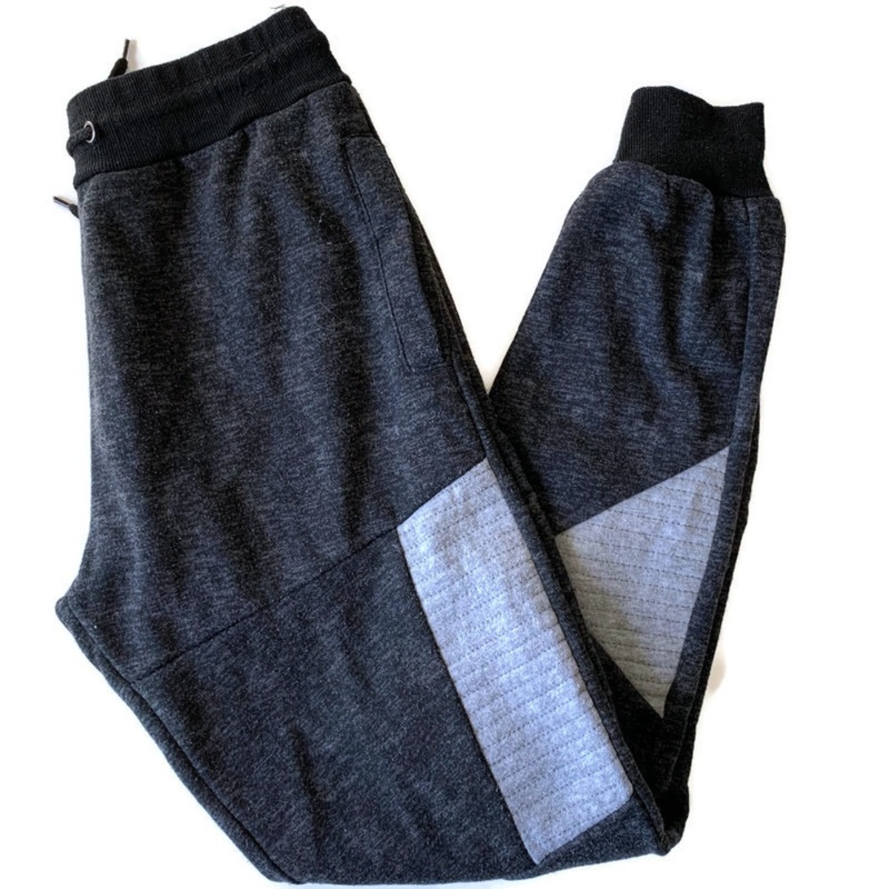 Boys' Jogger Sweatpants Pockets Dark Gray L 14/16